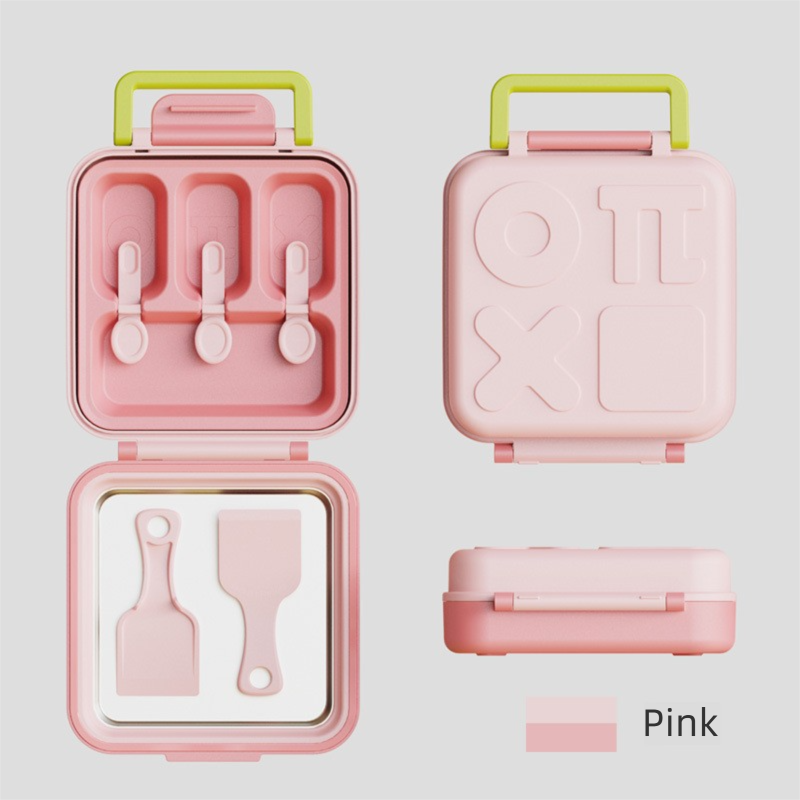 Multifunctional Fried Ice Machine, Household Stainless Steel Fried Ice Pan, Children's Toy Fried Yogurt Machine, Plug-free, Homemade Fried Ice._voghion.com