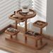 Multi-layer Desktop Cup Bogu Chinese Retro Style Room Tea Set Zisha Teapot Ornament Display Rack_voghion.com