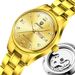 Women's Watch Transparent Back, Steel Band, Fashionable And Simple, Inlaid With Diamonds, Live, Hollow Design,_voghion.com