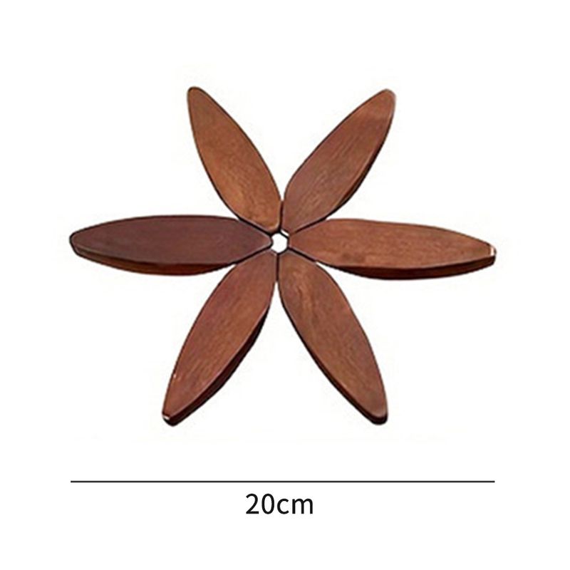 Wooden Craft Ornament Heat Insulation Christmas Tree Table High-end Heat-resistant Household Coaster Pot Mat_voghion.com