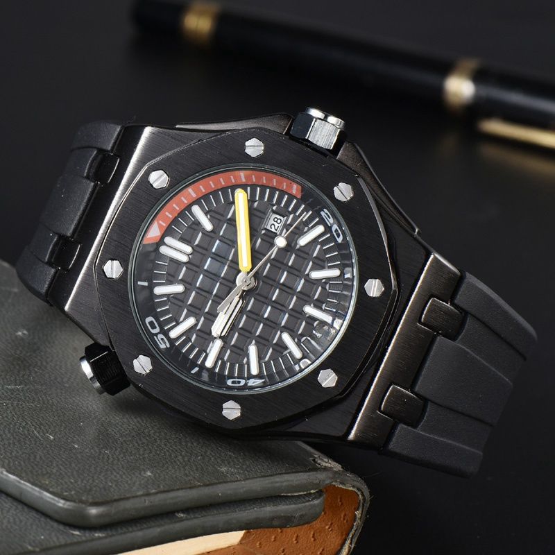 Wrist Watches for Men 2025 New Mens Watches All Dial Work quartz Watch High Quality Top Luxury Brand Clock Men Fashion Rubber watch band_voghion.com
