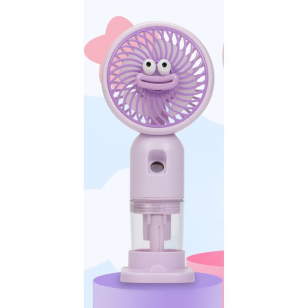 Capybara Sprey Vantilatör - Yaz Karikatür Nemlendirici, USB Şarj Edilebilir Masaüstü Taşınabilir Soğutucu_voghion.com