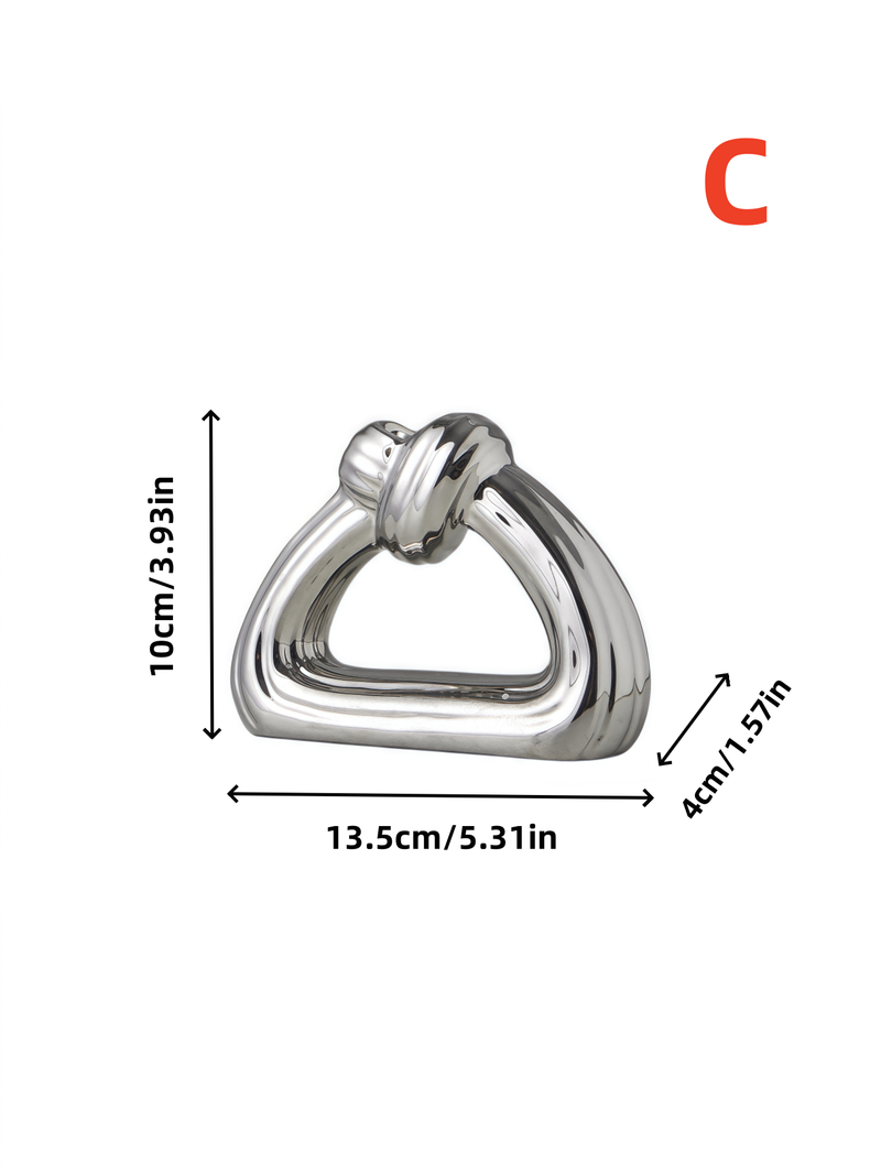 Bougeoir colonne triangulaire, 1 pièce, plusieurs couleurs, adapté aux décorations multi-scènes et multi-festivals, bougeoirs_voghion.com