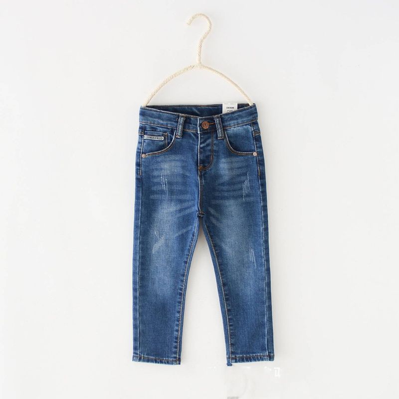 Mutter & Kinder Jungen Jeans Kinderkleidung Neue Sommer Und Herbst Lose Vielseitig Mittlere Und Große Kinder High Street Trendy_voghion.com