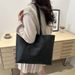 Large-capacity Simple Portable Tote Bag New Autumn And Winter Joker Advanced Commuter One-shoulder Underarm Bag_voghion.com