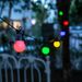 LED Bulb String Lights - Solar & Plug-in Outdoor Waterproof Decorative Lights For Garden, Camping, Patio, 8 Lighting Modes, Remote Control_voghion.com