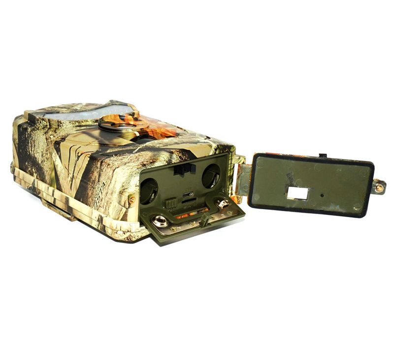 PR100 Camouflage Trail Camera With 1080P HD Video, 131MP Photos, 10mm Lens, 65ft Night Vision & IP65 Waterproof For Outdoor Security_voghion.com