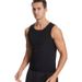Sportbekleidung Große Größe Herren Fitness Trainingsanzug Sport Sauna Weste Reißverschluss Korsett Laufen Bodybuilding Body Shaper_voghion.com