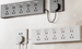 86 Extension Socket Switch Expansion Converter Wiring Board Panel Multi-Functional Power Strip Household With Cord Plug_voghion.com