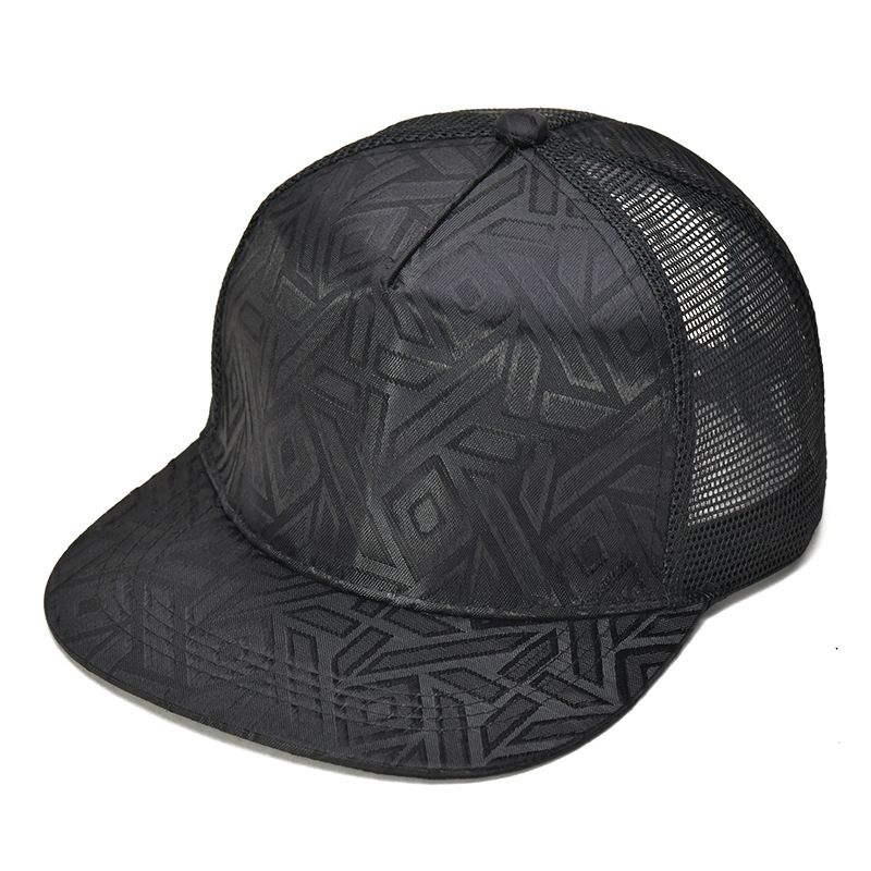 New Street Hip Hop Flat Edge Baseball Outdoor Travel Sunshade Net Hat_voghion.com