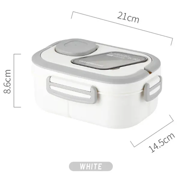 Draagbare Lunchbox Compartiment Tarwestro Bento Draaggreep Doos Herbruikbare Serviescontainers Maaltijd Snack Voedselcontainers Kaliber_voghion.com