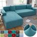 Waterproof All-inclusive Elastic Leaf Jacquard Sofa Cover Sofa Cushion Sofa Cover Cloth Sofa Towel Three-seat Combination Sofa_voghion.com