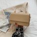 Borsa a tracolla con catena versatile, piccola, quadrata francese, da donna, estate 2025, nuova tendenza_voghion.com