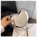 Borsa a tracolla da donna con catena semplice ed elegante a forma di cuore, nuova moda estiva 2024, in acrilico_voghion.com