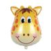 Animal Head Foil Balloons Set - Lion, Deer, Cow, Tiger, Zebra, Donkey, Monkey, Pig, Elephant & Dog Shaped Party Decorations_voghion.com