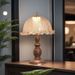 French Vintage Style Table Bedroom Atmosphere Light Luxury High-end Mushroom Lamp Bedside Cabinet Decoration Creative_voghion.com