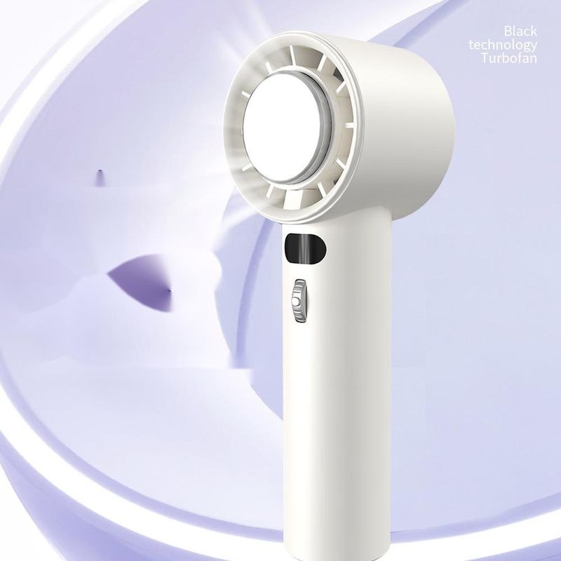 CYKE Handheld Cooling Mini Powerful Ice Cold Compress Small Fan High Speed 100 Levels USB Charging BSMI_voghion.com