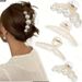 Accessoires pour cheveux, pince métallique en filet pour célébrités, grande pince à cheveux pour l'arrière de la tête, pince à cheveux en perles, épingle à cheveux en forme de requin_voghion.com