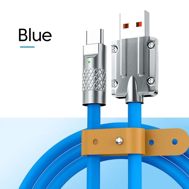 Cable USB tipo C de 120W 6A adecuado para Huawei Honor cargador de carga rápida cable de datos USB C adecuado para Xiaomi harging harger_voghion.com