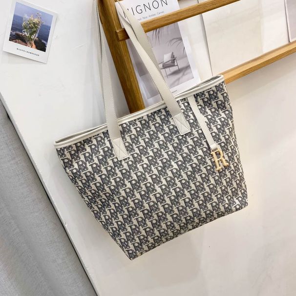 Sac en toile portable à une épaule, sac à dos décontracté de style universitaire pour femmes, style coréen simple, grande capacité, tendance de voyage, livraison directe_voghion.com