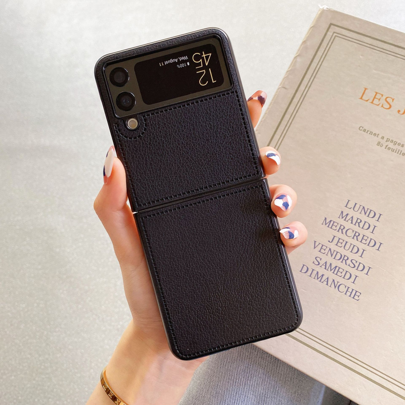 Mobile phone case Suitable for Huawei p50 Pocket mobile phone case folding screen protective cover Samsung Zfold 3 folding leather protective cover_voghion.com