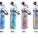 Outdoor Cycling Sports Spray Bottle With Straw, Multi-Functional Cooling Bicycle Bottle, Double-Layer Cold Water Cup_voghion.com