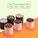 Cylindrical Tea Storage Containers Tea Tins Coffee Tins Food Storage Container for Tea Coffee Herb Candy Chocolate Sugar Spices_voghion.com