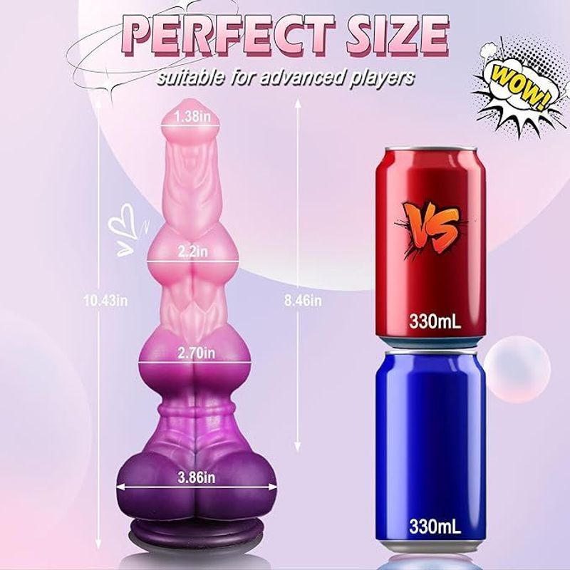 Realistyczny silikonowy dildo dla kobiet masturbator dla zwierząt masturbacja zabawki erotyczne dla dorosłych korek analny unisex_voghion.com