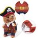Holapet Piraten-Hundemantel aus Polyester von PawParty Store_voghion.com
