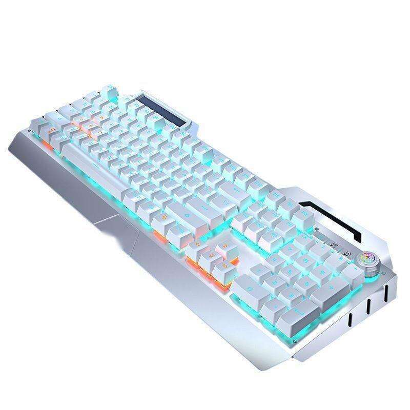 【 Cool Light Effect 】 Mechanical Keyboard And Mouse Set Computer Office Typing Game Punk_voghion.com