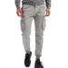 Men's Multi-color Casual Pants Plus-size Pants Men's Casual Multi-pocket Large Pocket Cotton Overalls_voghion.com