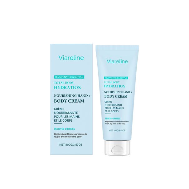 Viareline Moisturizing Lotion Sanfte feuchtigkeitsspendende, nährende Hautcreme für den Abend_voghion.com