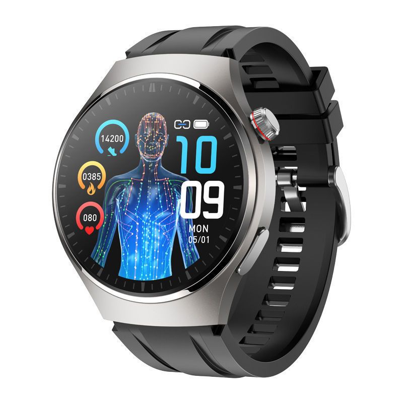 GT4 Pro Smart Watch - Blood Glucose & Blood Pressure Monitor, Bluetooth Calling Heart Rate & SpO2 Tracking 100+ Sports Modes IP68 Waterproof​_voghion.com