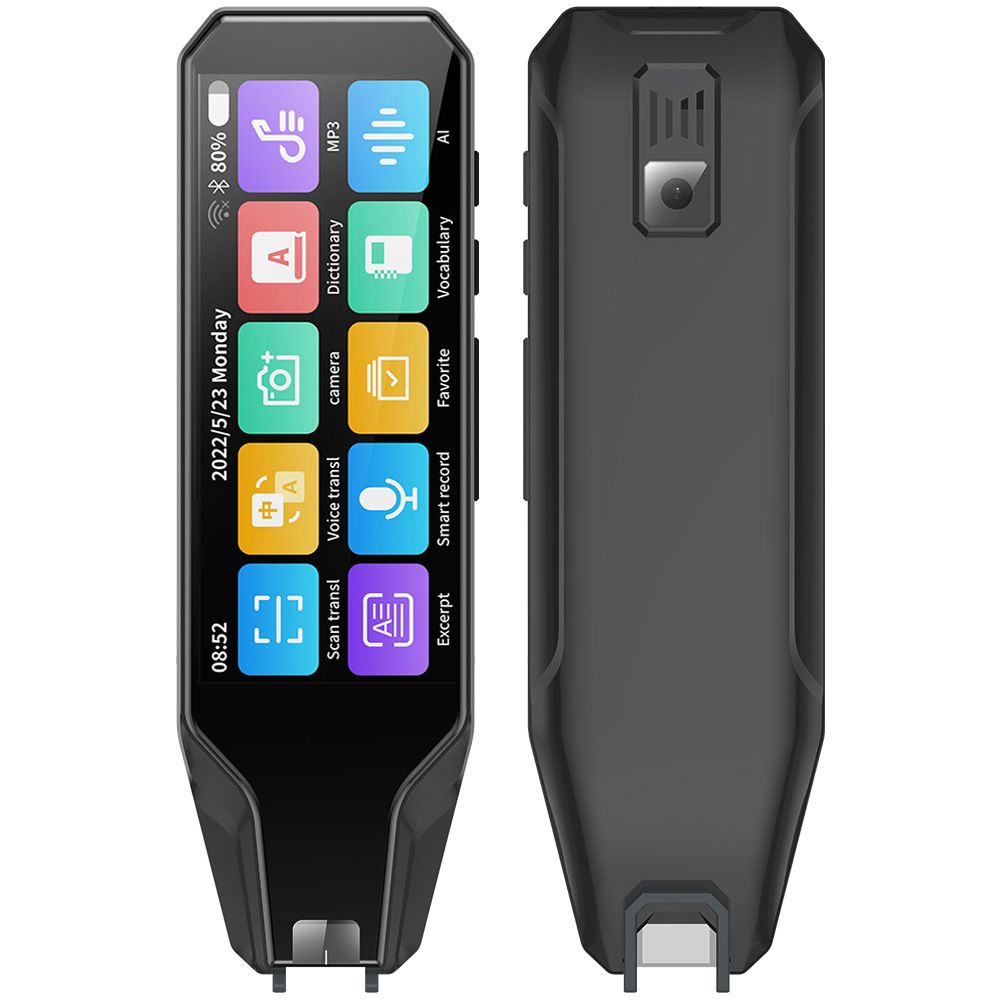 Smart Reading Pen With Multi-Language Translation Scan & Learn Instant Dictionary Compatible With Textbooks & Videos Bluetooth Connectivity_voghion.com