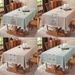 Nouvelle nappe chinoise de style classique, légère et luxueuse, rectangulaire, pour table à manger, table basse_voghion.com