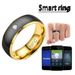 Multifunktionell Smart Rostfritt Stål Magic Wear NFC Finger Ring Vattentät Bärbar Connect för Android Phone Men_voghion.com