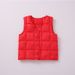 Children's Down Jacket Vest Thin Boys And Girls 90 White Duck Down Baby Down Vest 0 3 6 Years Old_voghion.com