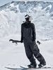 ✅ Damen-Latzhose, Herren-Snowboardhose, 3-lagig, wasserdicht, mit Baumwollfutter für Kälte- und Schneeschutz, Skianzughose_voghion.com