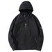 European Size Autumn Men's Simple Workwear Trendy Brand Hooded Outerwear Sports Casual Jacket_voghion.com