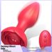 LuvBox Rose Fernbedienungs-Vibrator für Erwachsene zur Körpereinführung, Prostata-Massage, Analplug, Hinterkammer_voghion.com