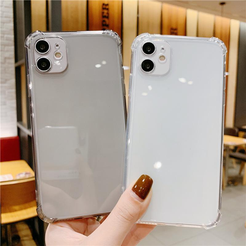 Convient pour Aple 16/14PROMAX Transparent Épaissie Anti-Chute Housse De Protection Iphone15 Trou Précis Étui De Téléphone Portable_voghion.com