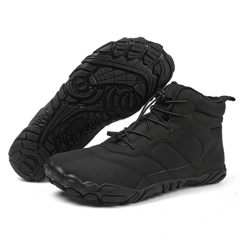 Calçados de algodão para caminhadas e montanhismo ao ar livre, botas de neve masculinas e femininas, botas de trabalho_voghion.com