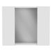 Artemisa Medicine Cabinet, Double Door, Mirror, One External Shelf -White_voghion.com