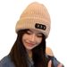 Berretto spesso da donna con ampia circonferenza della testa, caldo e largo per autunno e inverno, berretto largo, paraorecchie in maglia che snellisce il viso_voghion.com