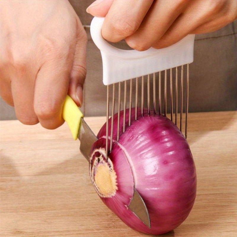 1pc, Easy-to-Use Onion Slicer - Quickly And Easily Slice Onions Without Mess_voghion.com