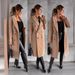 Cappotto doppiopetto in lana da donna, trench a maniche lunghe, per la moda autunno-inverno._voghion.com