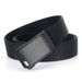 2025 New Men's And Women's Canvas Nylon Belt Non-porous Automatic Buckle Belt Simple White With Light And Durable Student_voghion.com