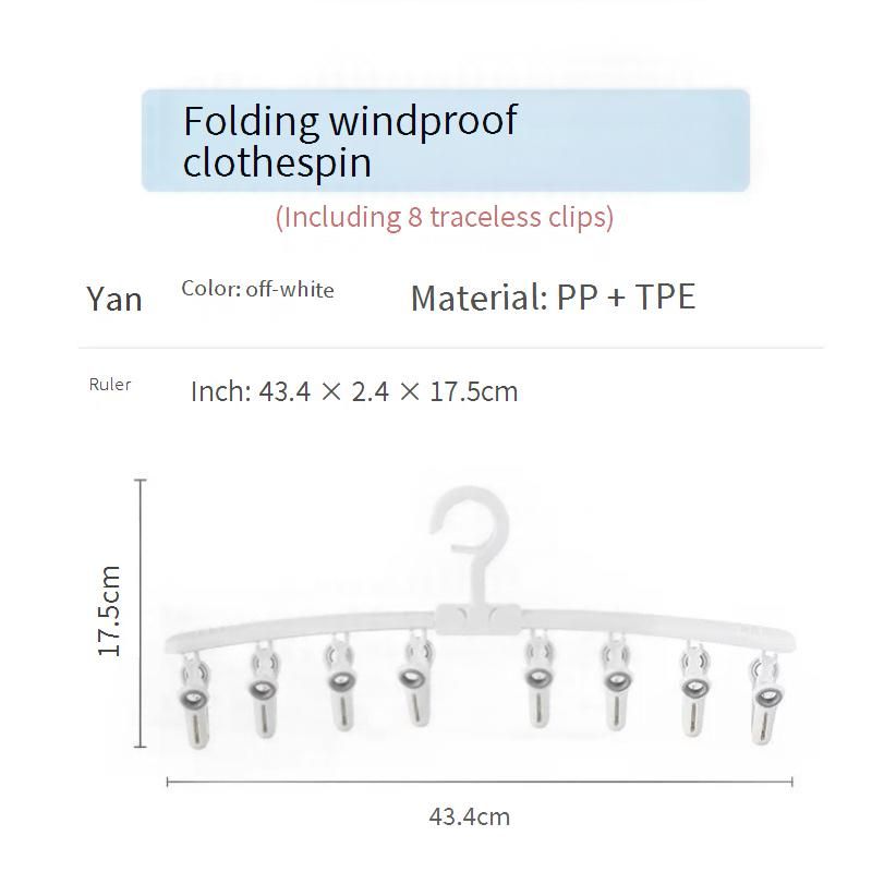 Varal dobrável para secar roupas com 20 presilhas - economiza espaço em apartamentos pequenos (perfeito para meias, roupas íntimas e peças delicadas) - design de suspensão multinível_voghion.com