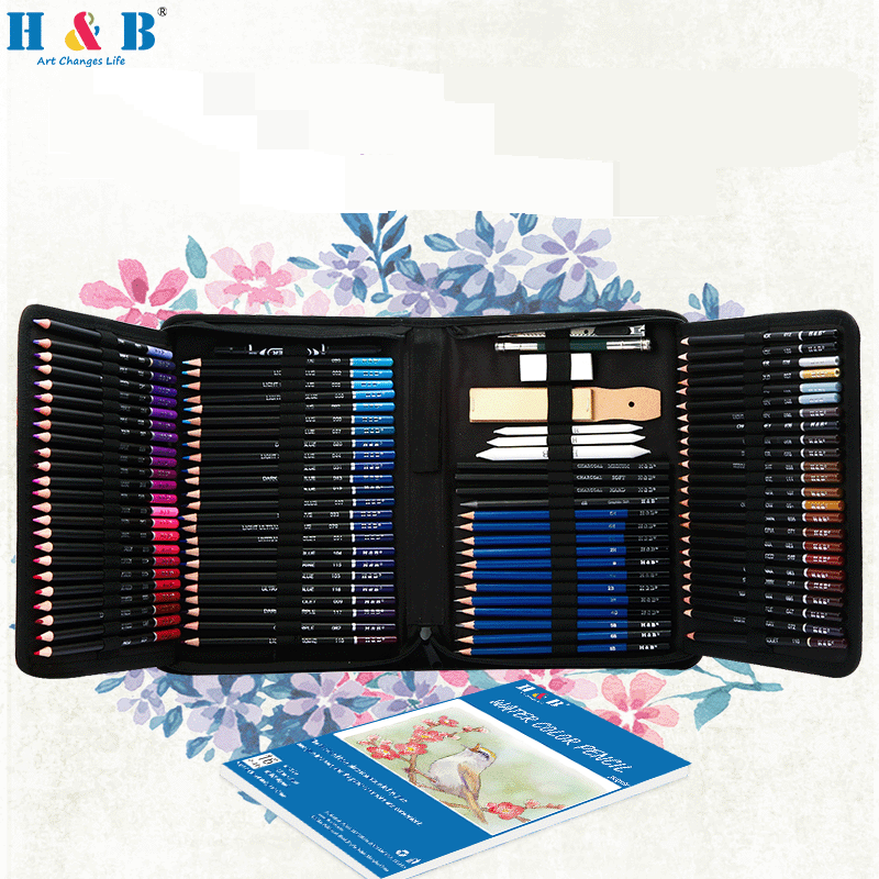Professional 145-Piece Oil-Based Colored Pencils Set For Artists, Sketching & Drawing – Premium Wooden Art Supplies For Adults & Kids, Vibrant Colors_voghion.com