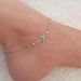 New Simple Dragonfly Insect Women's Anklet Personality Fashion Loose Bead Foot Jewelry_voghion.com